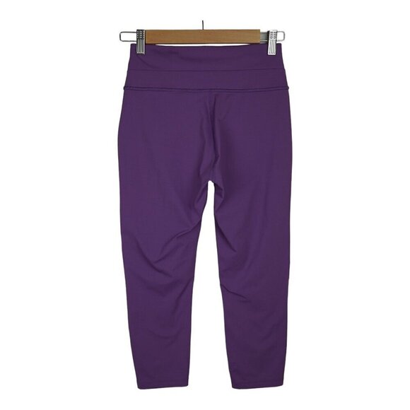 Peloton Women's‎ Purple High-Waist Workout Leggings - Size M - Picture 4 of 6